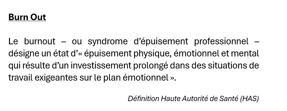 burnout HAS